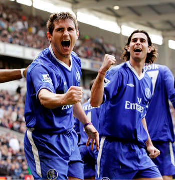 Frank Lampard, Chelsea jublar (Jubel)