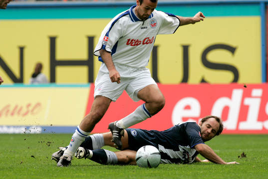 Antonio Di Salvo, Hansa Rostock och Dick van Burik, Hertha