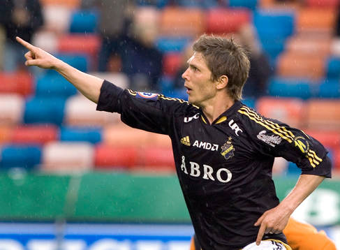 Dennis Östlundh, AIK, jubel