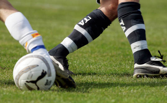 Ben, fötter, boll, genre, Puma