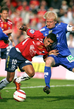 Ailton Almeida, Örgryte och Patric Eriksson Phlsson,