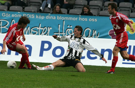 Fotboll. Allsvenskan. Landskrona - IFK Göteborg. Jon