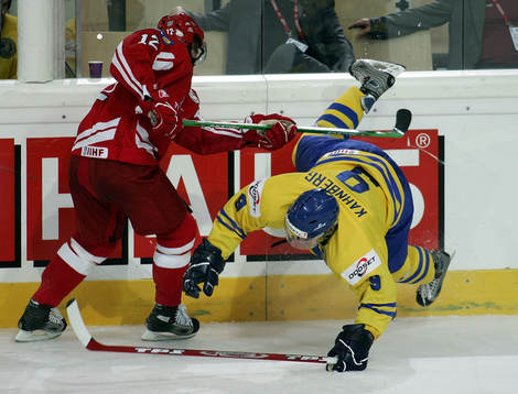 Peter Regin, Danmark mot Magnus Kahnberg, Sverige