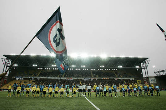 Uppställnig innan match