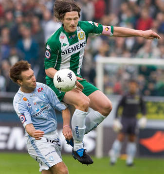 Pétur Marteinsson, Hammarby knuffar Niklas Skoog, Malmö