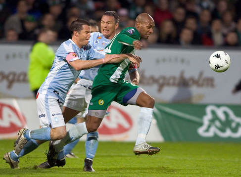 Jeffery Aubynn, Hammarby och Daniel Andersson och Patrik