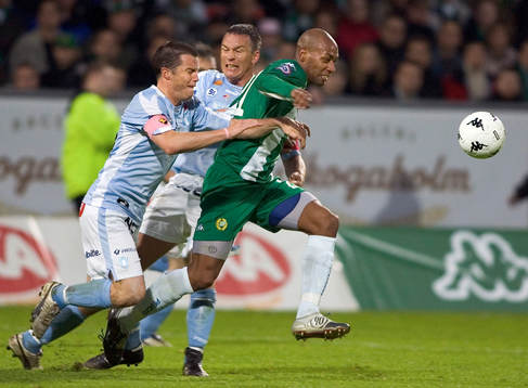 Jeffery Aubynn, Hammarby och Daniel Andersson och Patrik