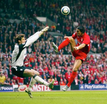 Fotboll, UEFA Champions League, Semifinal, Liverpool v