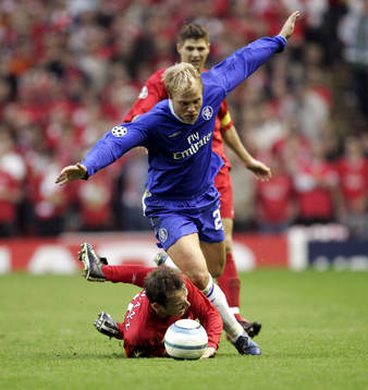 Fotboll, UEFA Champions League, Semifinal, Liverpool v