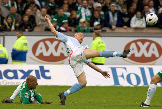 Olof Persson, Malmö FF och Jeffrey Aubynn, Hammarby