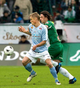 Pétur Marteinsson, Hammarby och Markus Rosenberg, Malmö FF