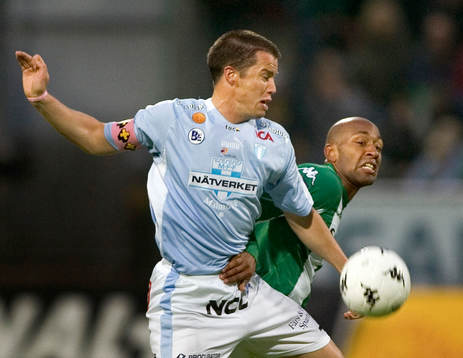 Jeffrey Aubynn, Hammarby och Daniel Andersson, Malmö FF