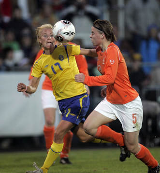 Anna Sjöström mot Petra Hogewoning