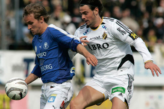 Emil Mårtensson, Trelleborg och Andreas Eriksson, AIK