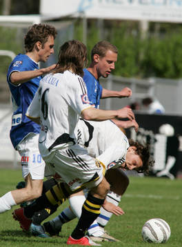 Patrik Redo och Thommie Persson, Trelleborg och Kristoffer