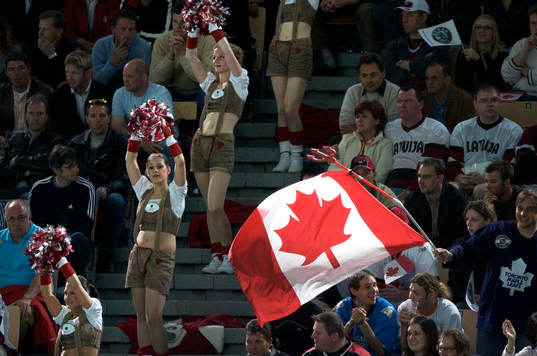 Ishockey, VM, Kanada - USA