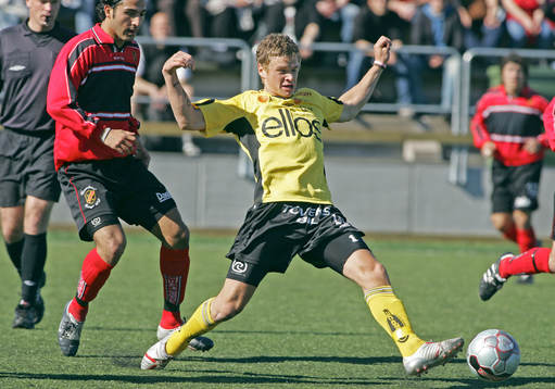 Samuel Holmén, Elfsborg gjorde segermålet 0-1