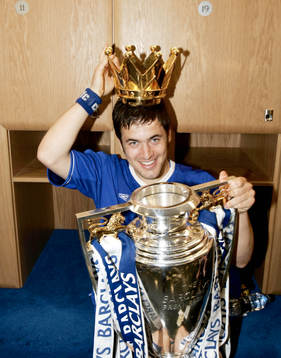 Fotboll, Premier League, Chelsea, jubel, liga seger, liga