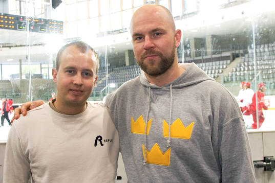 Ishockey, VM, Sverige, Svenska Spel träffar Mattias