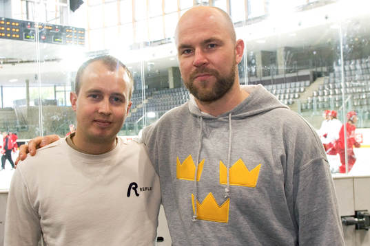 Ishockey, VM, Sverige, Svenska Spel träffar Mattias