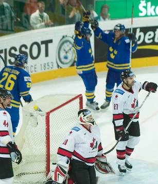 Henrik Zetterberg gör 3-4, jubel