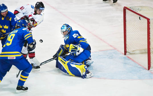 Henrik Lundqvist, målvakt, Matias Nordström och Kenny
