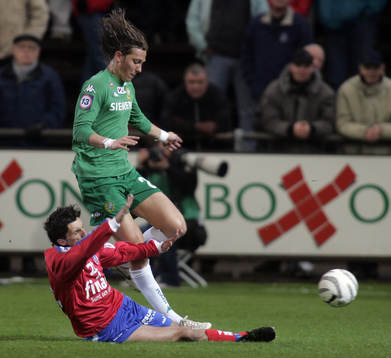 F Karisik stoppar David Johansson