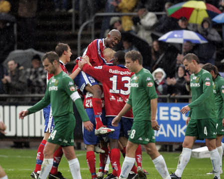 1-0 David Ljung som grattas, Bajen deppar