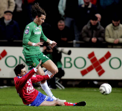 F Karisik stoppar David Johansson