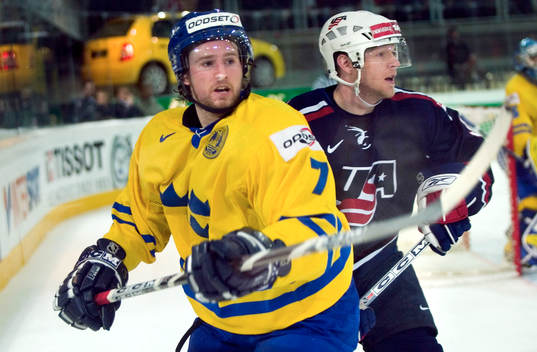 Niklas Kronvall och Mark Parrish