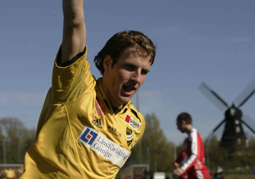 1-1, Mikael Dahlgren jubel