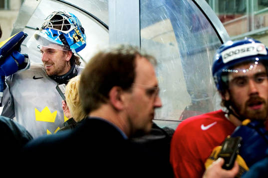 Ishockey, VM, Sverige, träning