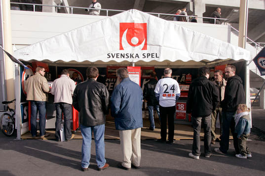 Svenska spel, matchvärd, speltält