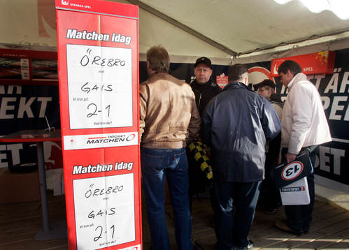 Svenska spel, matchvärd, speltält