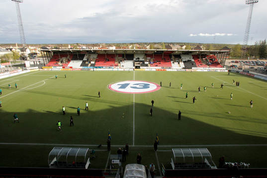 Svenska spel, matchvärd, mittcirkel, Behrn arena