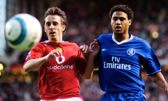 Fotboll, Premier League (Engelsk Liga), Manchester United v
