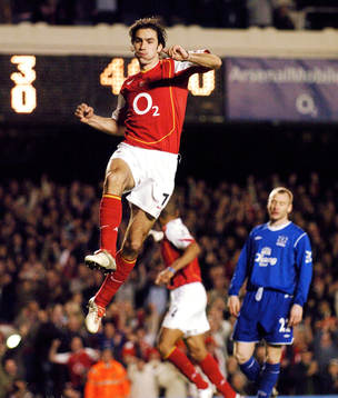 Jubel i Arsenal