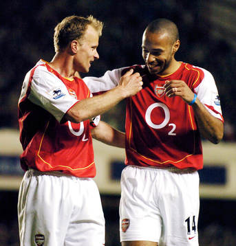 Jubel i Arsenal