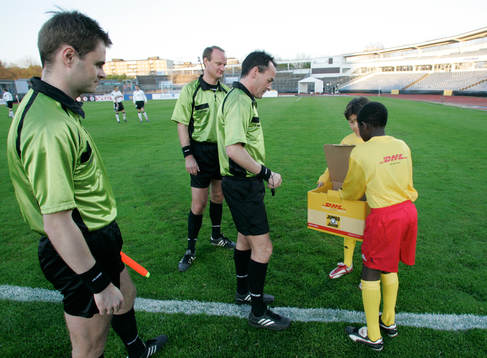 Fotboll, Royal League, Malmö - Rosenborg: DHL