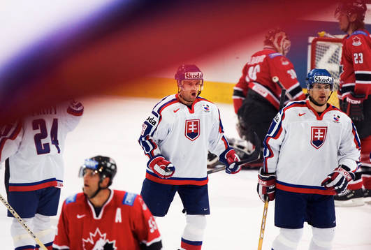 3-3 av Pavol Demitra,, Ed Jovanoski, Scott Hannan och