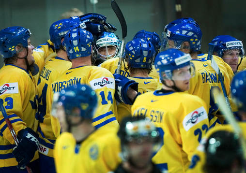 Henrik Lundqvist, målvakt, jubel