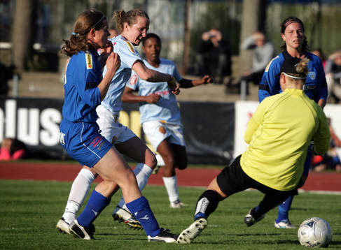 Terese Lundin, Malmö gör 0-1 målet