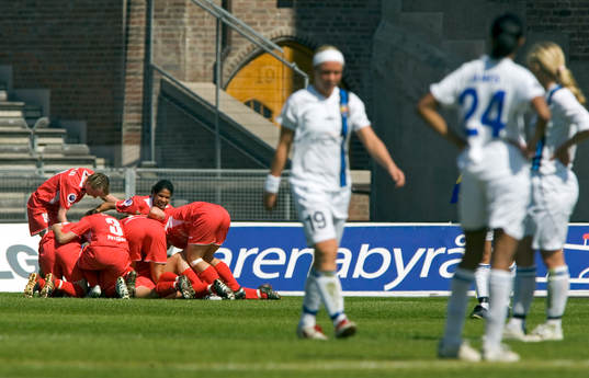 Fotboll, dam, UEFA womens cup, Djurgården/Älvsjö - FFC