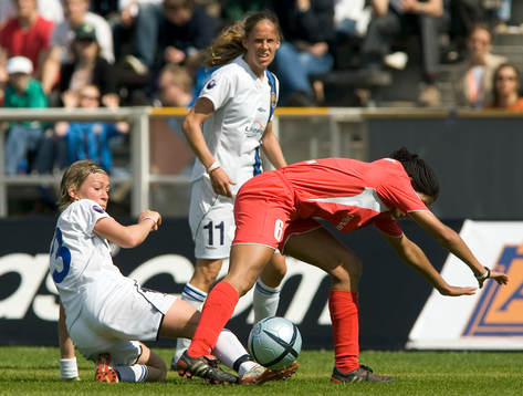 Fotboll, dam, UEFA womens cup, Djurgården/Älvsjö - FFC