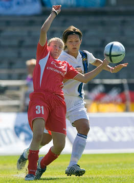 Fotboll, dam, UEFA womens cup, Djurgården/Älvsjö - FFC