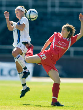 Fotboll, dam, UEFA womens cup, Djurgården/Älvsjö - FFC