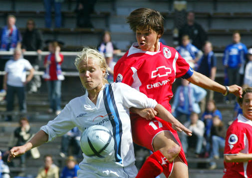Fotboll, dam, UEFA womens cup, Djurgården/Älvsjö - FFC