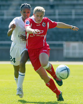 Fotboll, dam, UEFA womens cup, Djurgården/Älvsjö - FFC