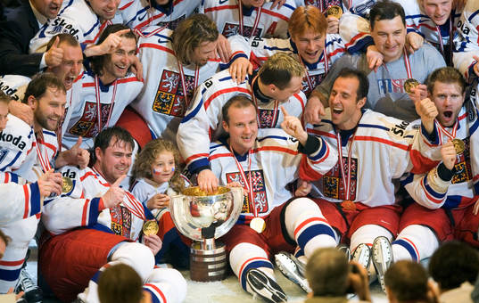 Ishockey, VM, final, Tjeckien - Kanada: 3-0
