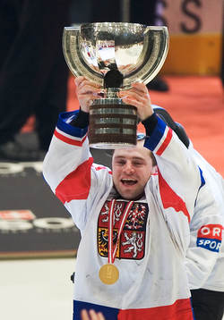 David Vyborny, med bucklan